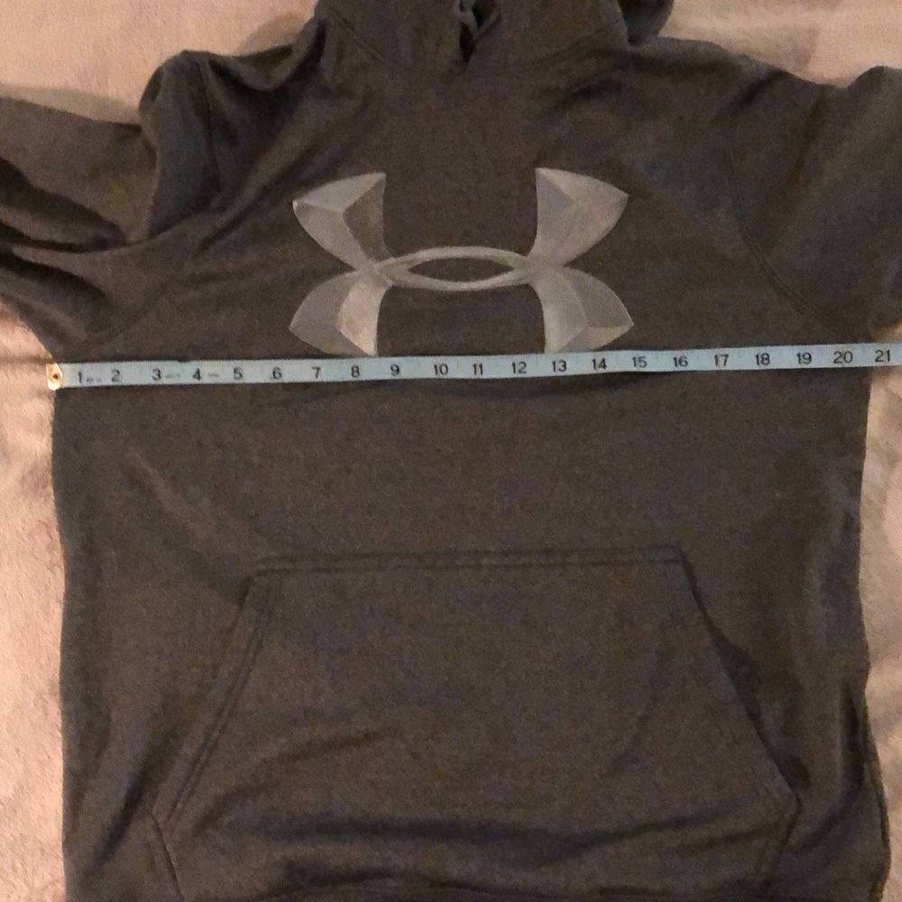 Underarmour Men’s Fleeced Loose Pullover Hoodie - Picture 11 of 12